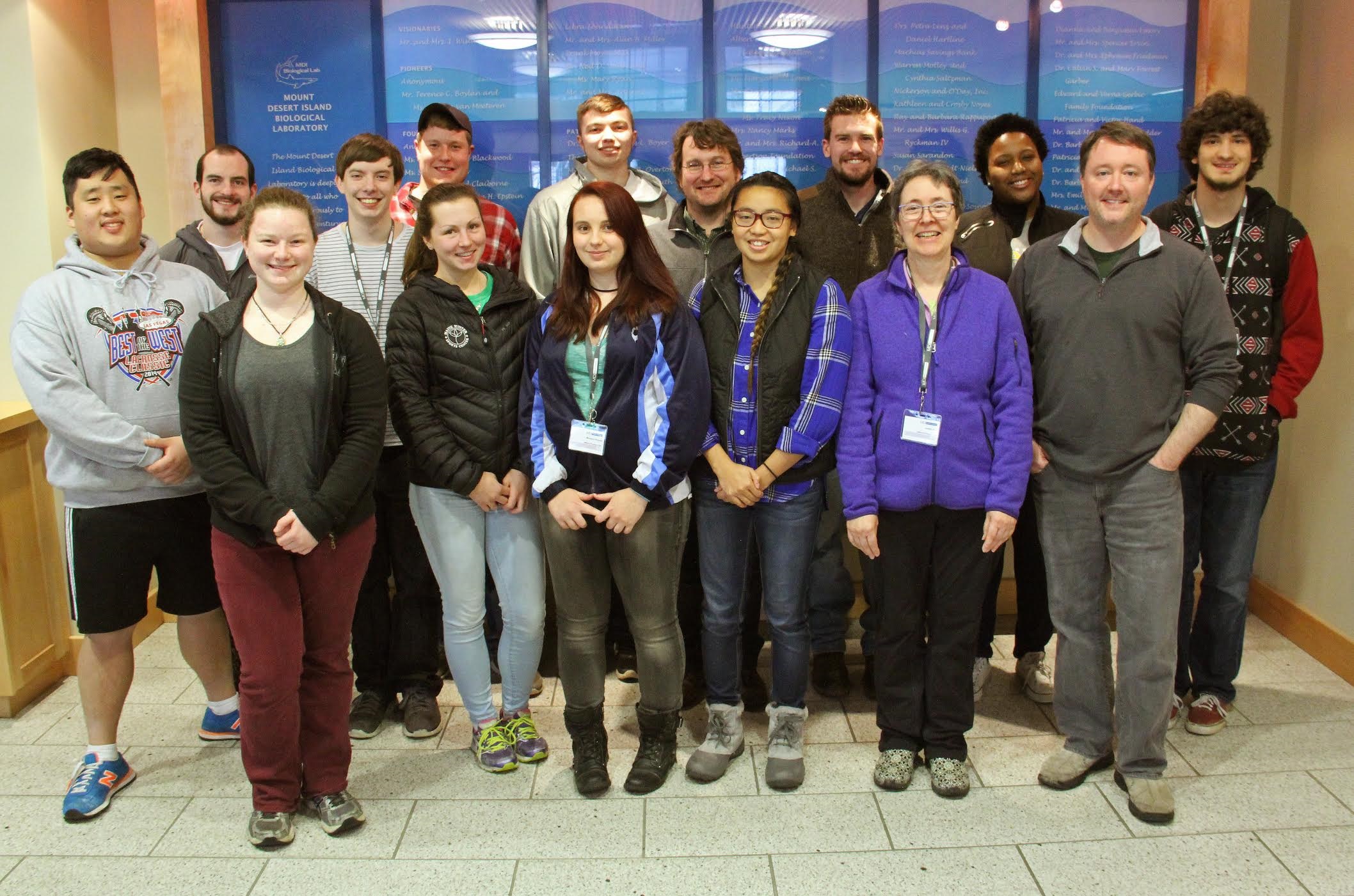 Biology students attend Biomedical short course at MDIBL