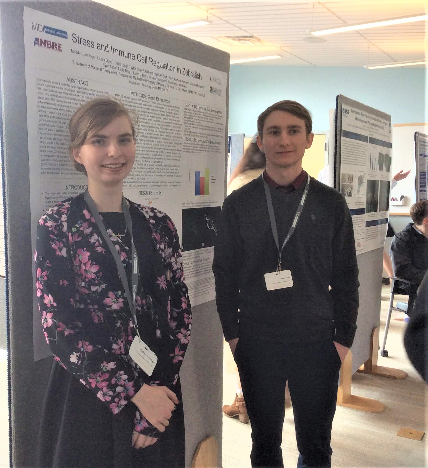 Biology students attend Maine Biomedical Conference